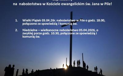 Zapraszamy na świąteczne nabożeństwa!